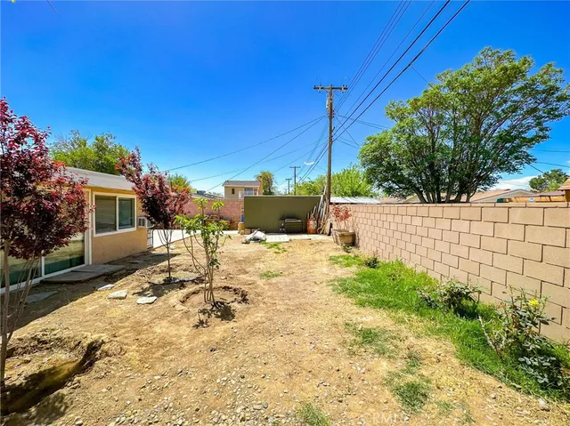 a view of a house with a outdoor space