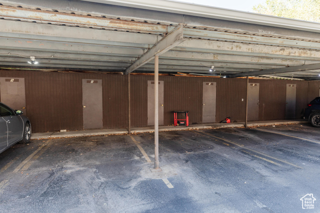 167 East 100 North, Unit B Logan, UT 84321 - Photo 17 of 18 View of garage