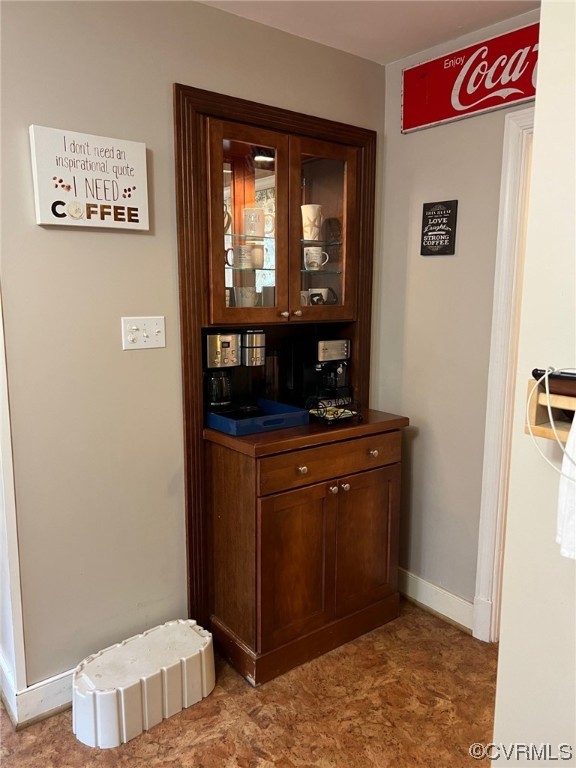 7508 Marilea Road Richmond, VA 23225 - Photo 17 of 30 This built-in off the kitchen is the perfect place for a coffee bar!