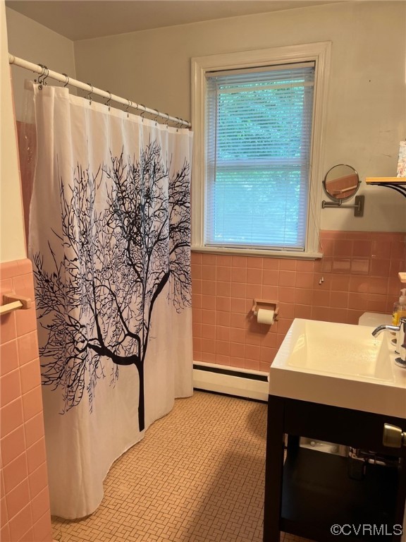 7508 Marilea Road Richmond, VA 23225 - Photo 21 of 30 Hall Bathroom includes ceramic tile floor, tub/shower combination and an updated vanity. Linen closet, too