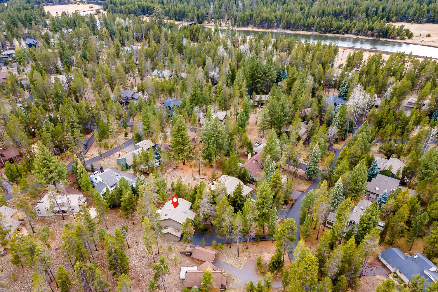 57781 Blue Goose Lane, Unit 4 Sunriver, OR 97707 - Photo 36 of 36 Aerial view