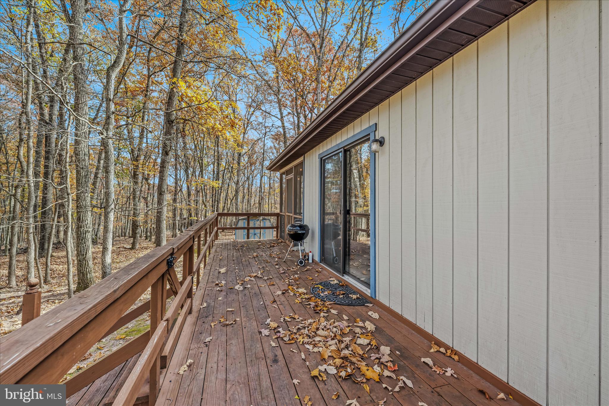 67 Tranquil Way Berkeley Springs, WV 25411 - Photo 15 of 37 a view of balcony with wooden floor