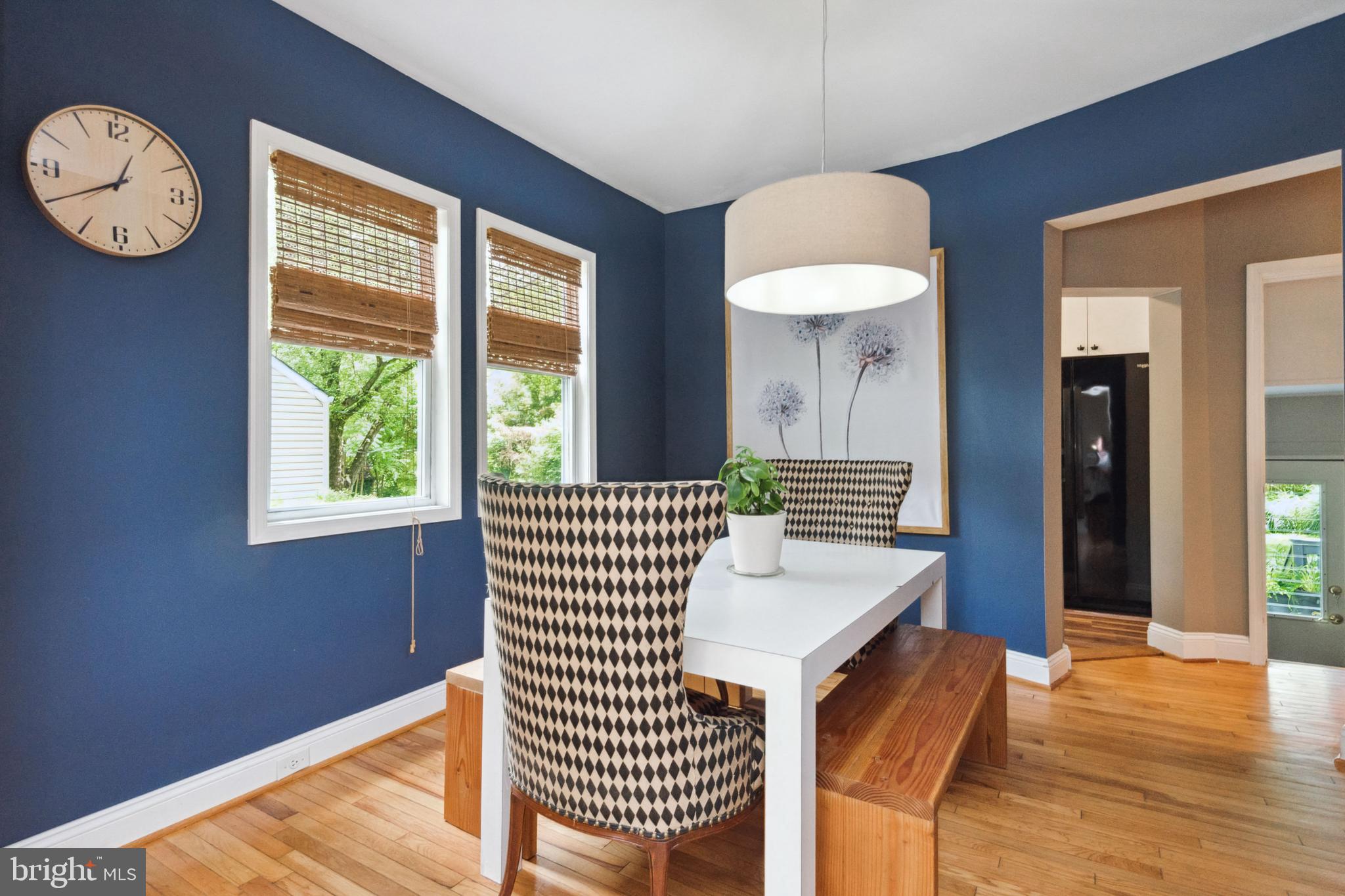 827 Cedarcroft Road Baltimore, MD 21212 - Photo 9 of 29 Dining area to the kitchen