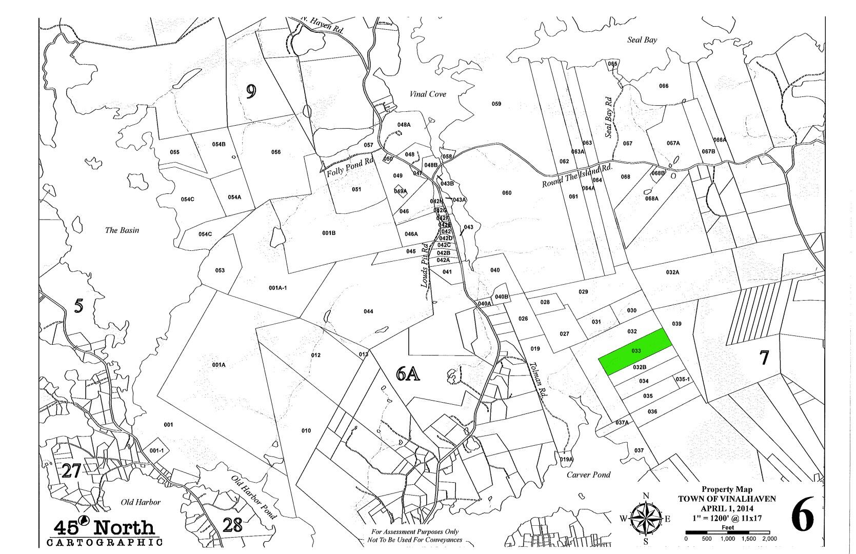 0 Tolman Road Vinalhaven, ME 04863 - Photo 6 of 9 tax_map colored (Large)