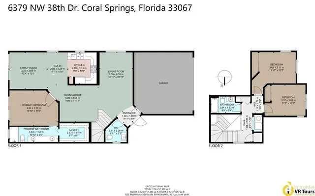$560,000 | 6379 Northwest 38th Drive, Coral Springs, FL 33067