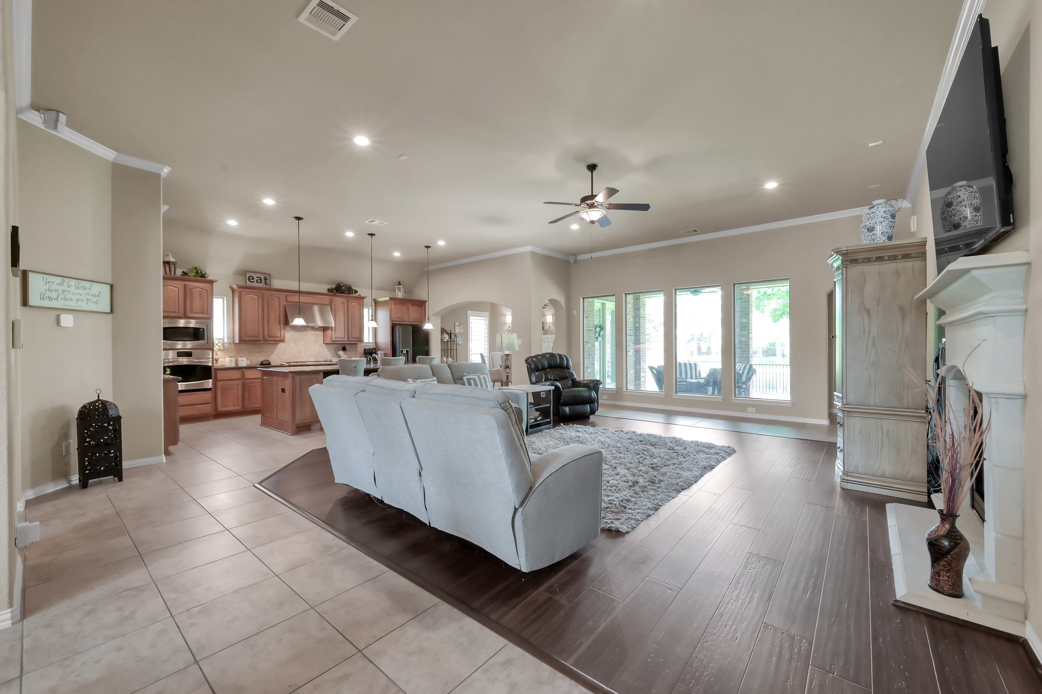 2406 Randal Point Court Spring, TX 77388 - Photo 17 of 45 Large living room for entertaining.