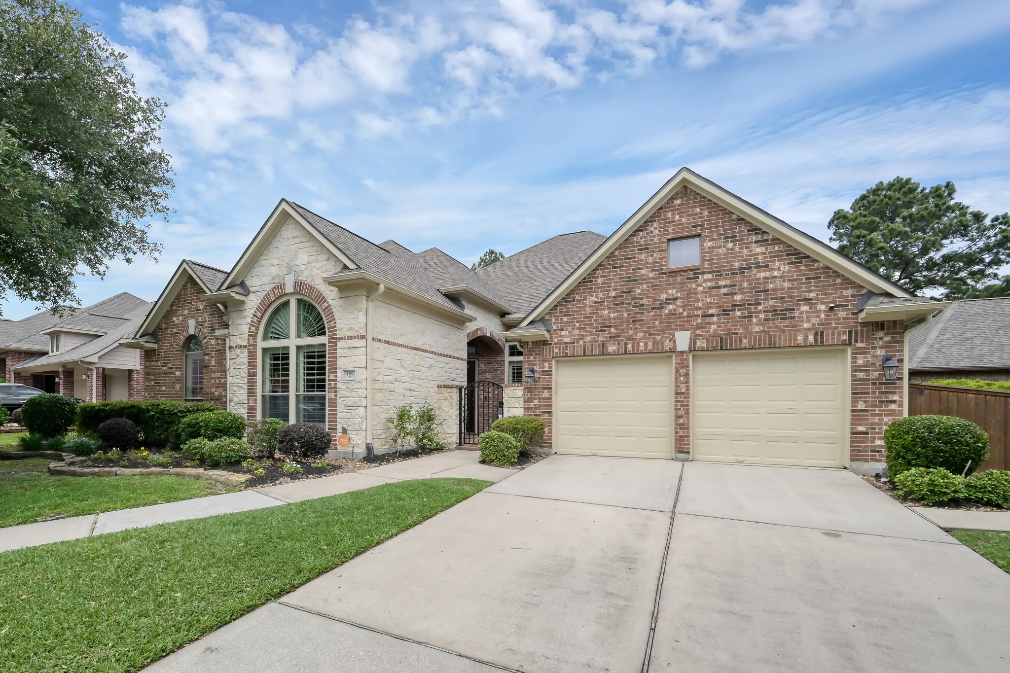 2406 Randal Point Court Spring, TX 77388 - Photo 2 of 45 Beautiful stone accent exterior!