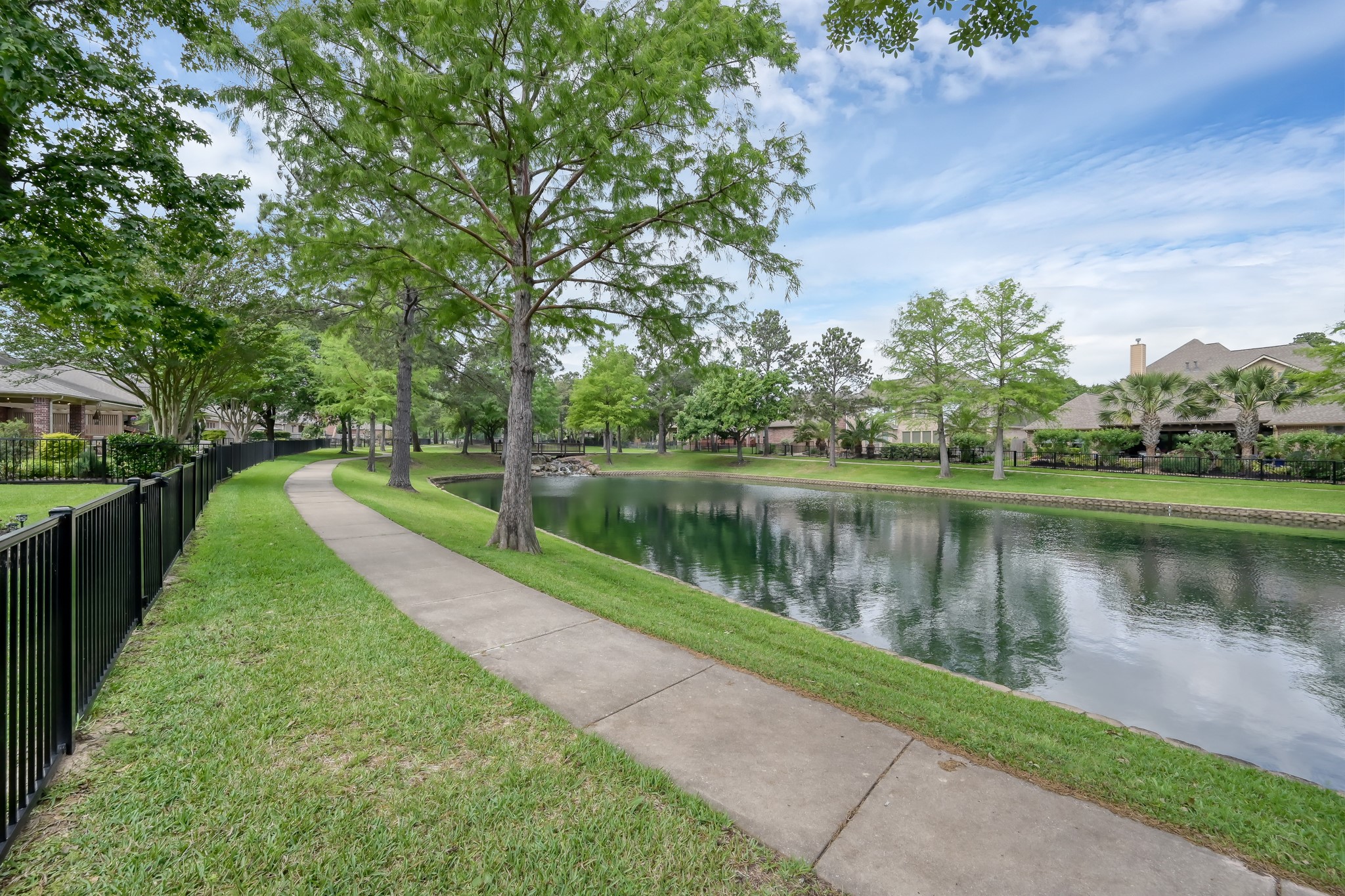 2406 Randal Point Court Spring, TX 77388 - Photo 39 of 45 Walking trails right outside the iron-fenced backyard.