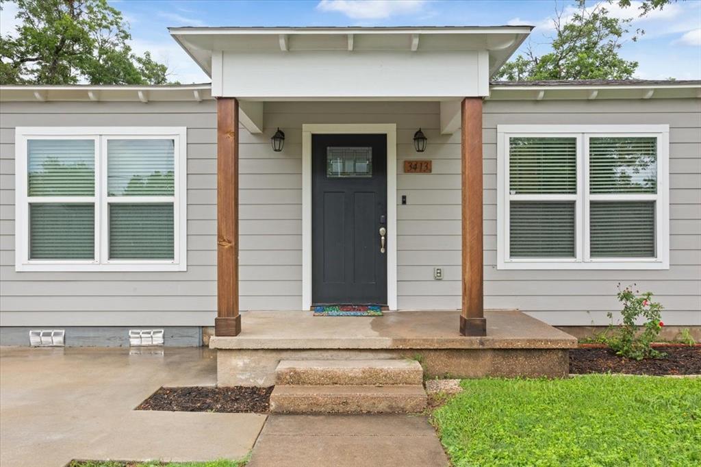 Undisclosed Address Waco, TX 76708 - Photo 4 of 30 View of exterior entry with crawl space and covered porch