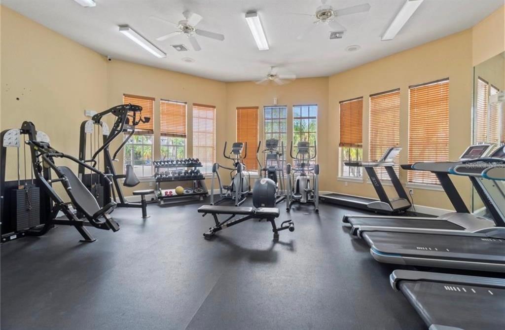 8926 Manor Loop, Unit 201B Lakewood Ranch, FL 34202 - Photo 32 of 32 a view of a room with gym equipment