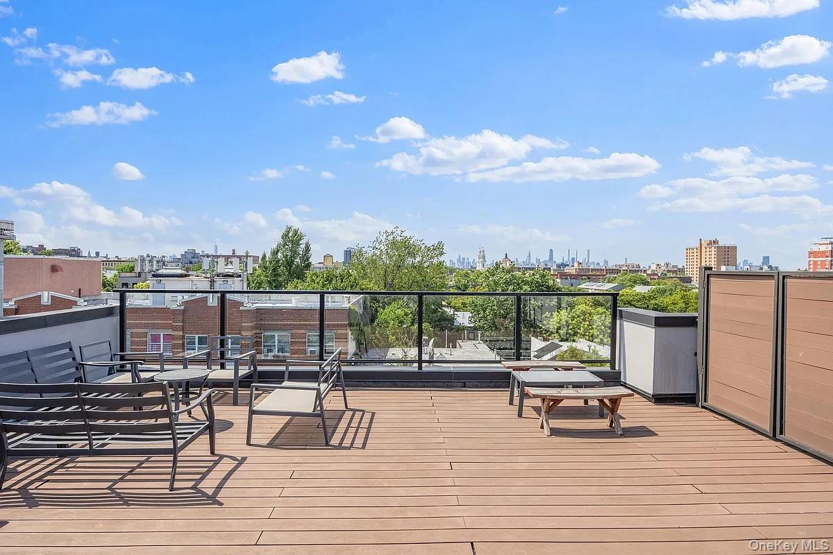 1110 Madison Street, Unit 3B Brooklyn, NY 11221 - Photo 10 of 11 a view of a terrace with seating area