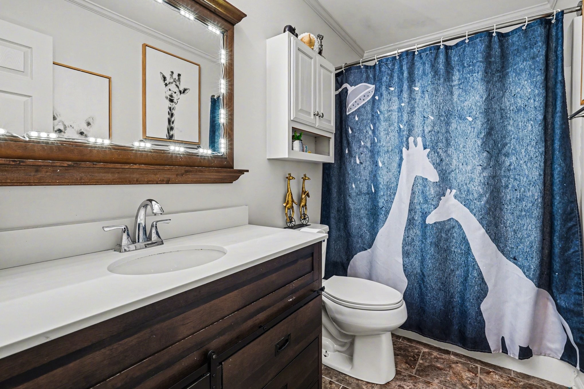 1510 Rapids Road Portland, TN 37148 - Photo 23 of 33 a bathroom with a sink a toilet and shower