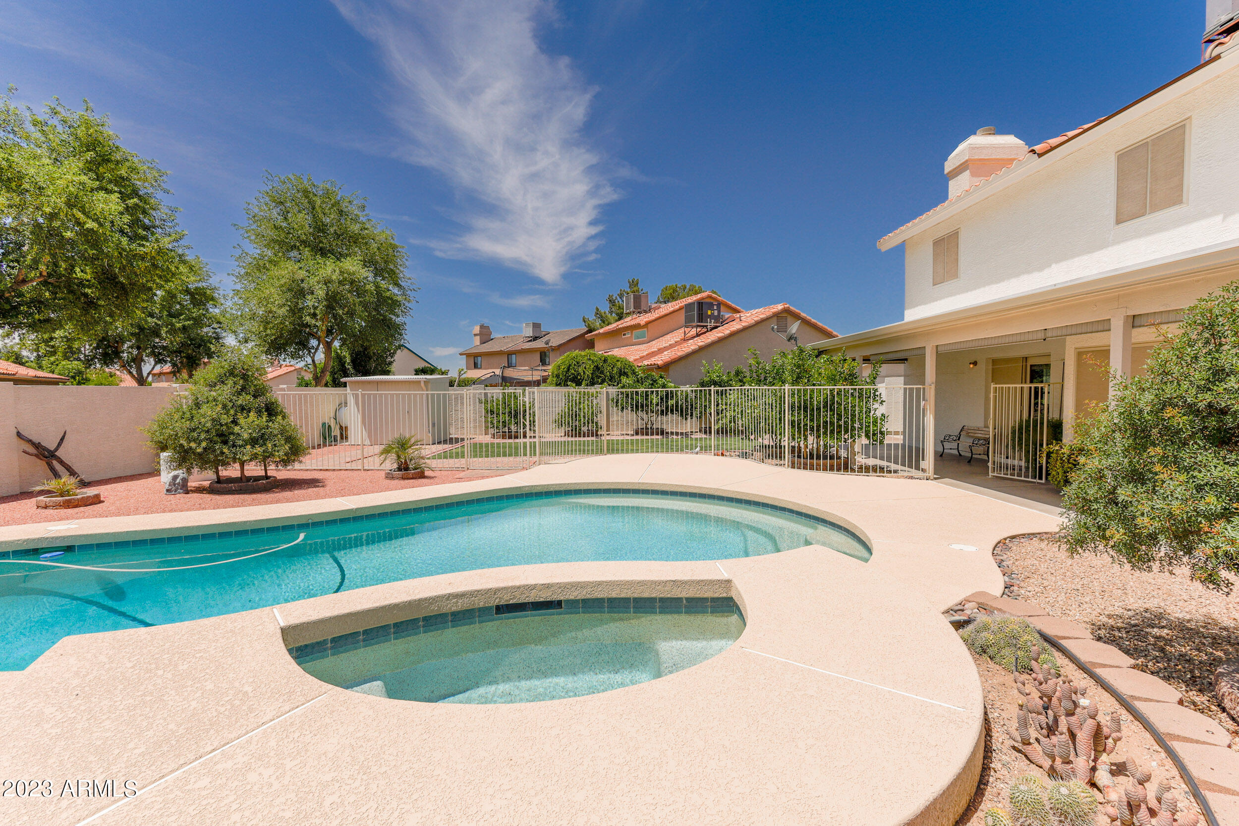 6237 West Grandview Road Glendale, AZ 85306 - Photo 20 of 27 Fenced Pool area and side yard view