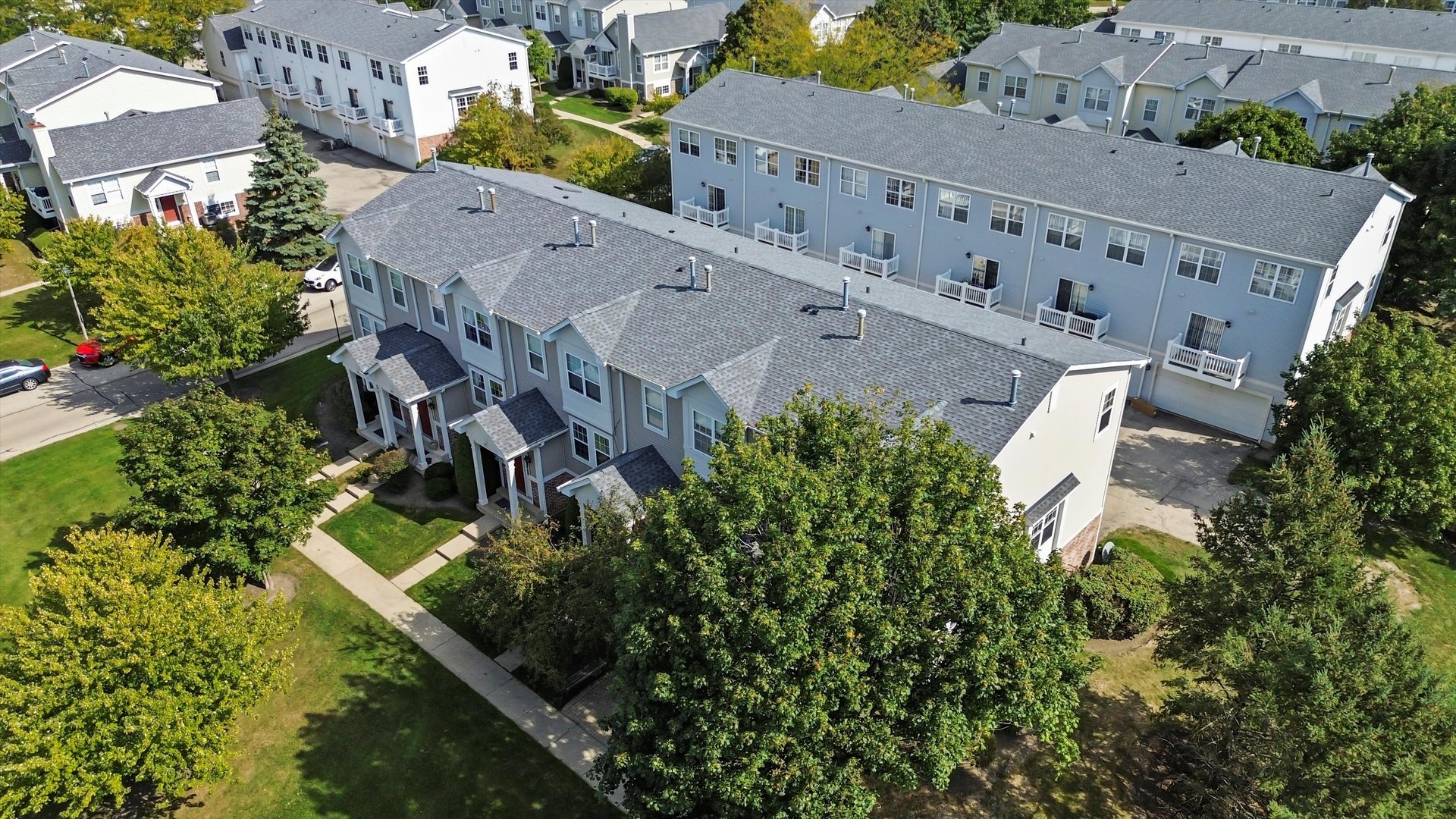 284 Holiday Lane Hainesville, IL 60073 - Photo 27 of 34 an aerial view of residential houses with outdoor space and street view
