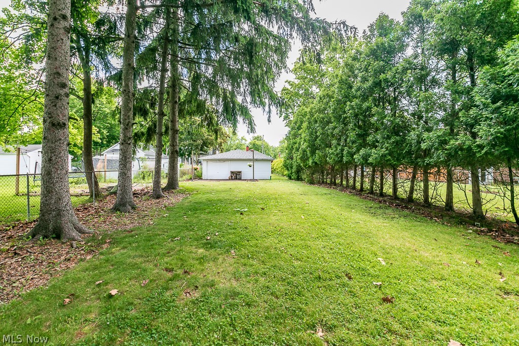 1140 Elmwood Road Cleveland, OH 44124 - Photo 28 of 29 Behind the garage is a private retreat with plenty of space for whatever hobby you enjoy! Don't miss this special space!