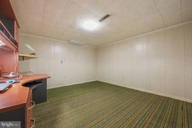 a view of storage and utility room