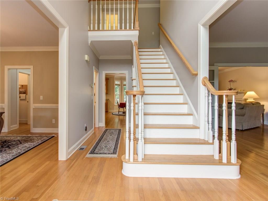 6001 Dunvagen Court Oak Ridge, NC 27310 - Photo 3 of 30 Gleaming hardwoods throughout!