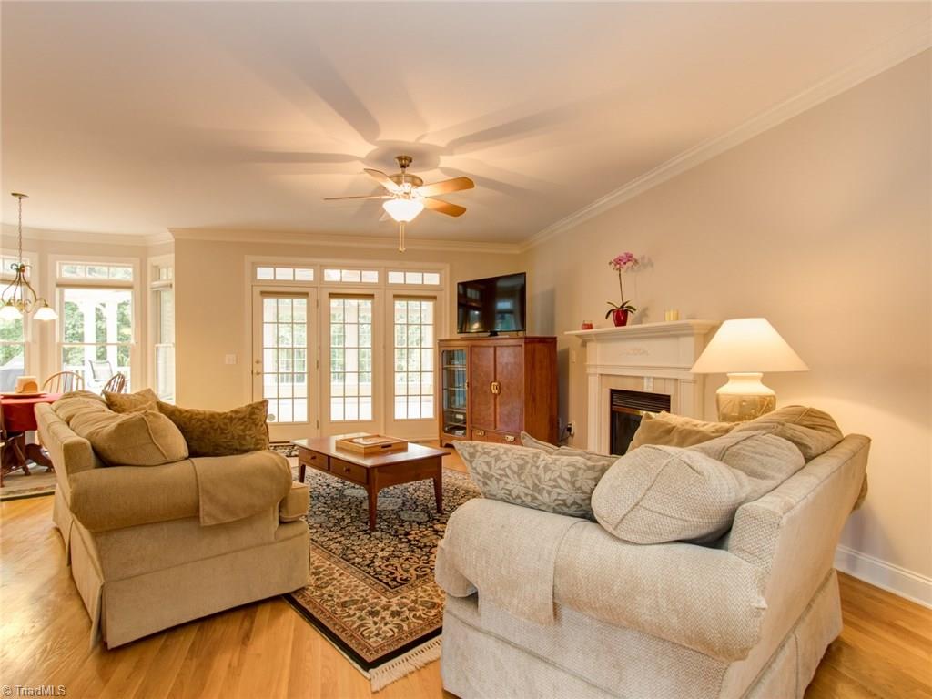 6001 Dunvagen Court Oak Ridge, NC 27310 - Photo 5 of 30 Transoms over doors and windows for a well lit home...