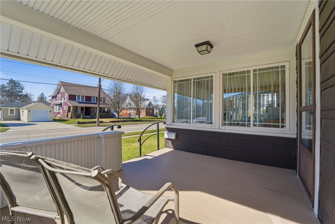 4422 State Road Ashtabula, OH 44004 - Photo 3 of 21 View of patio / terrace featuring a residential view