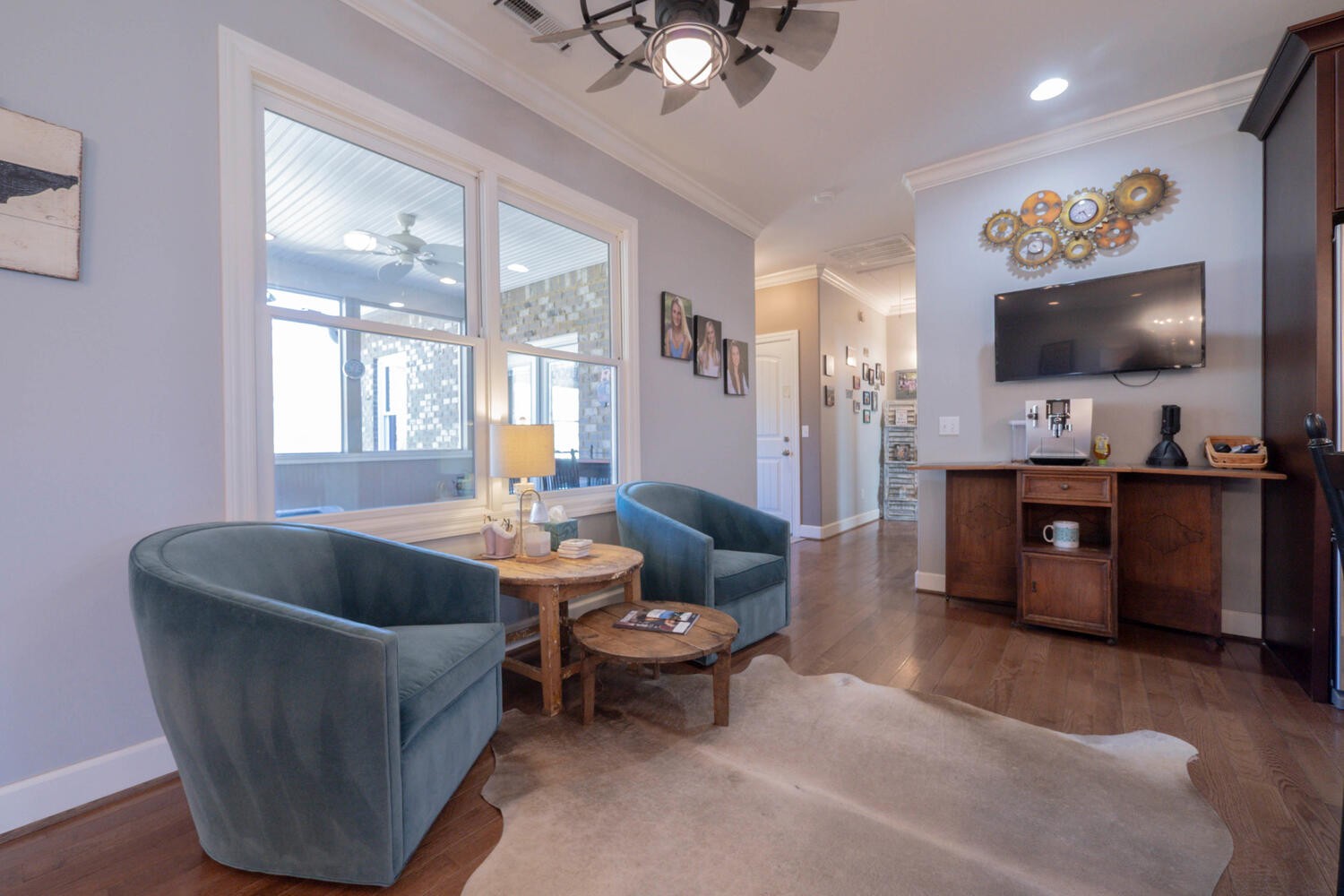 5125 Old Harding Road Franklin, TN 37064 - Photo 11 of 50 a living room with furniture and a flat screen tv
