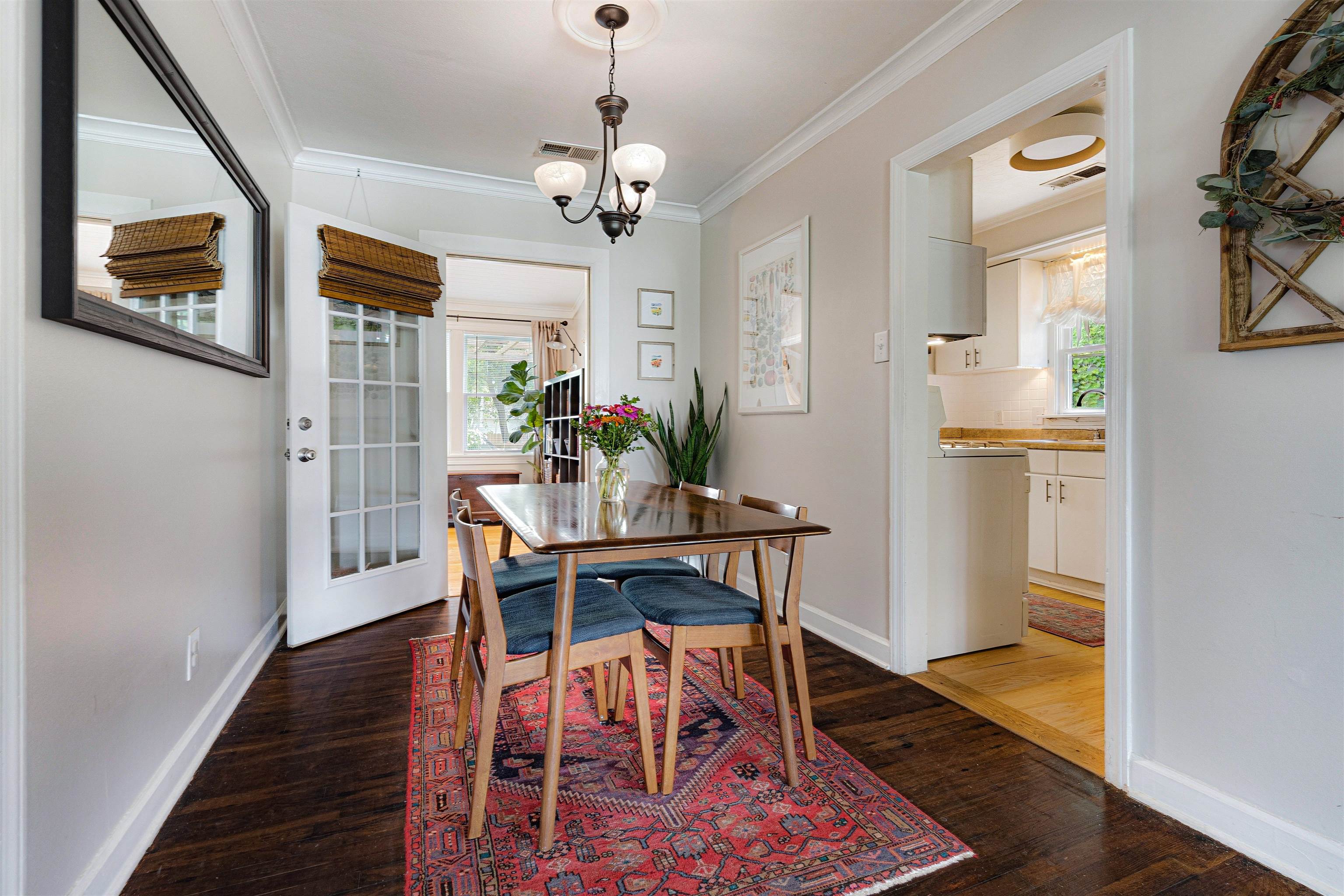 5019 Princeton Road Memphis, TN 38117 - Photo 6 of 25 a view of a dining room with furniture and wooden floor