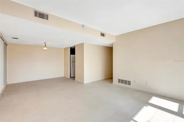 a view of empty room