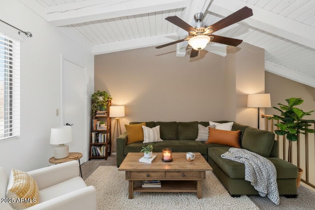 5726 North 10th Street, Unit 5 Phoenix, AZ 85014 - Photo 23 of 39 a living room with furniture and white walls