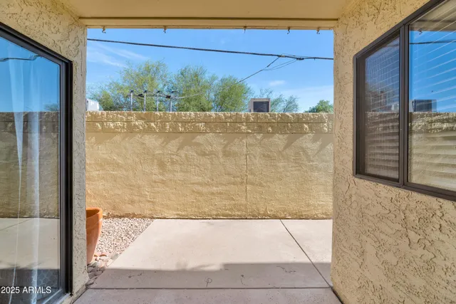 a view of wooden floor