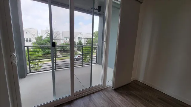 a view of outdoor space with balcony
