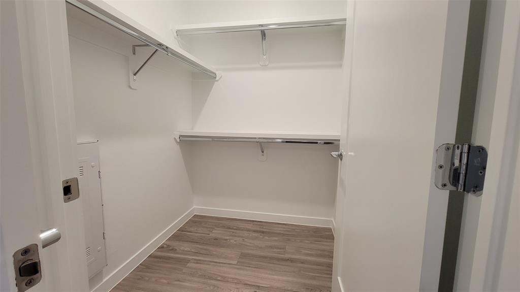4801 Springdale Road, Unit 1202 Austin, TX 78723 - Photo 9 of 15 a view of an empty walk in closet
