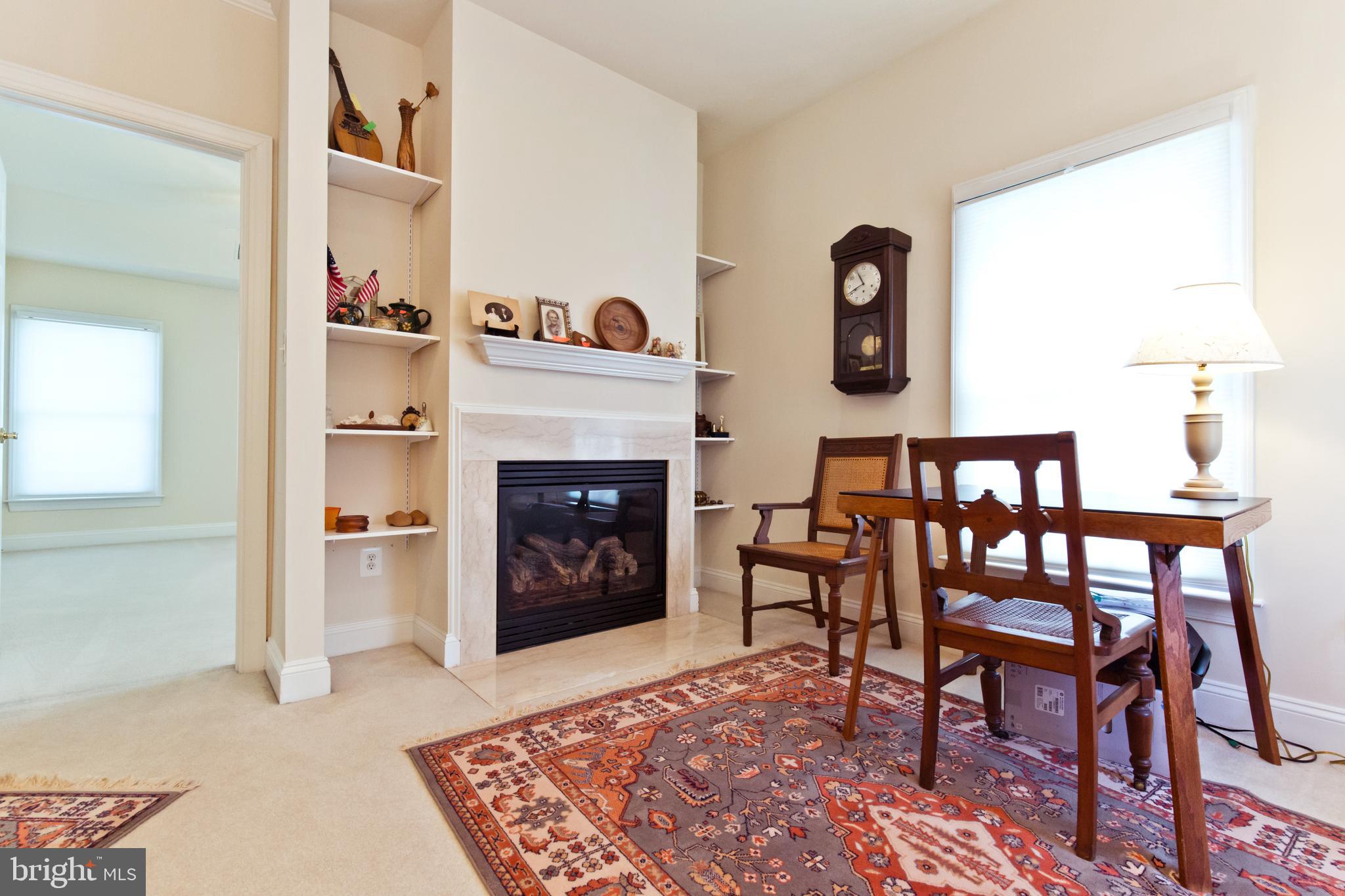 1314 South Glebe Road Arlington, VA 22204 - Photo 34 of 52 Fireplace in the sitting room