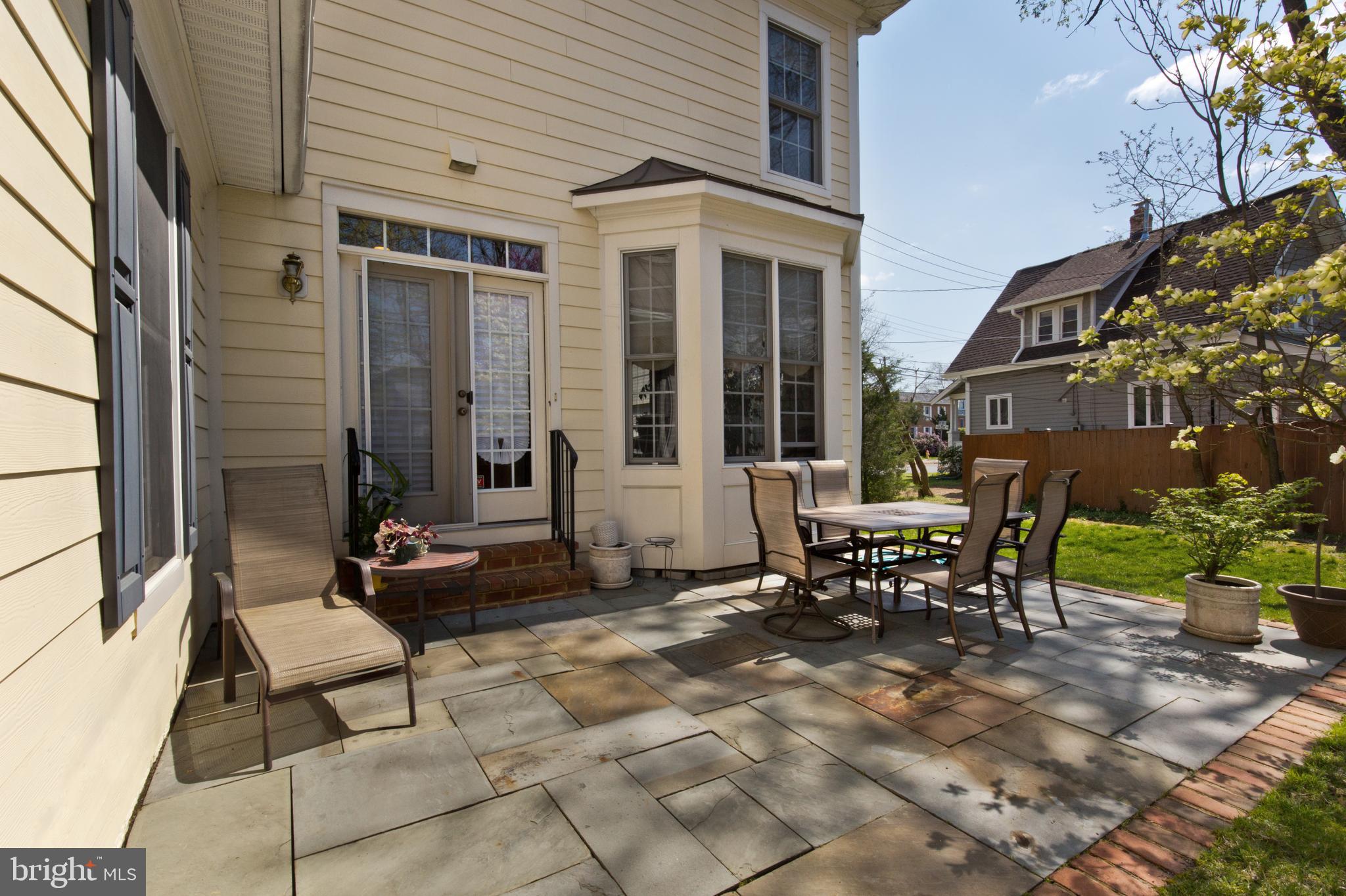 1314 South Glebe Road Arlington, VA 22204 - Photo 43 of 52 Rear Flagstone patio