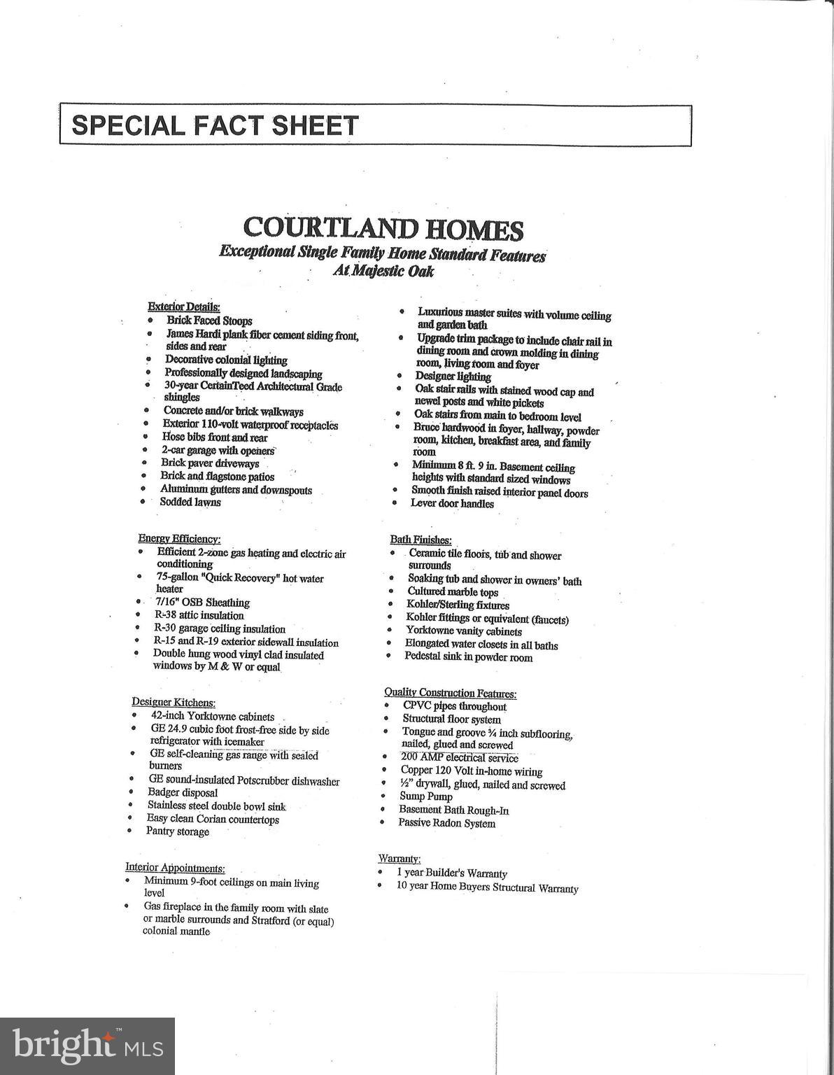 1314 South Glebe Road Arlington, VA 22204 - Photo 50 of 52 Features provided by the builder