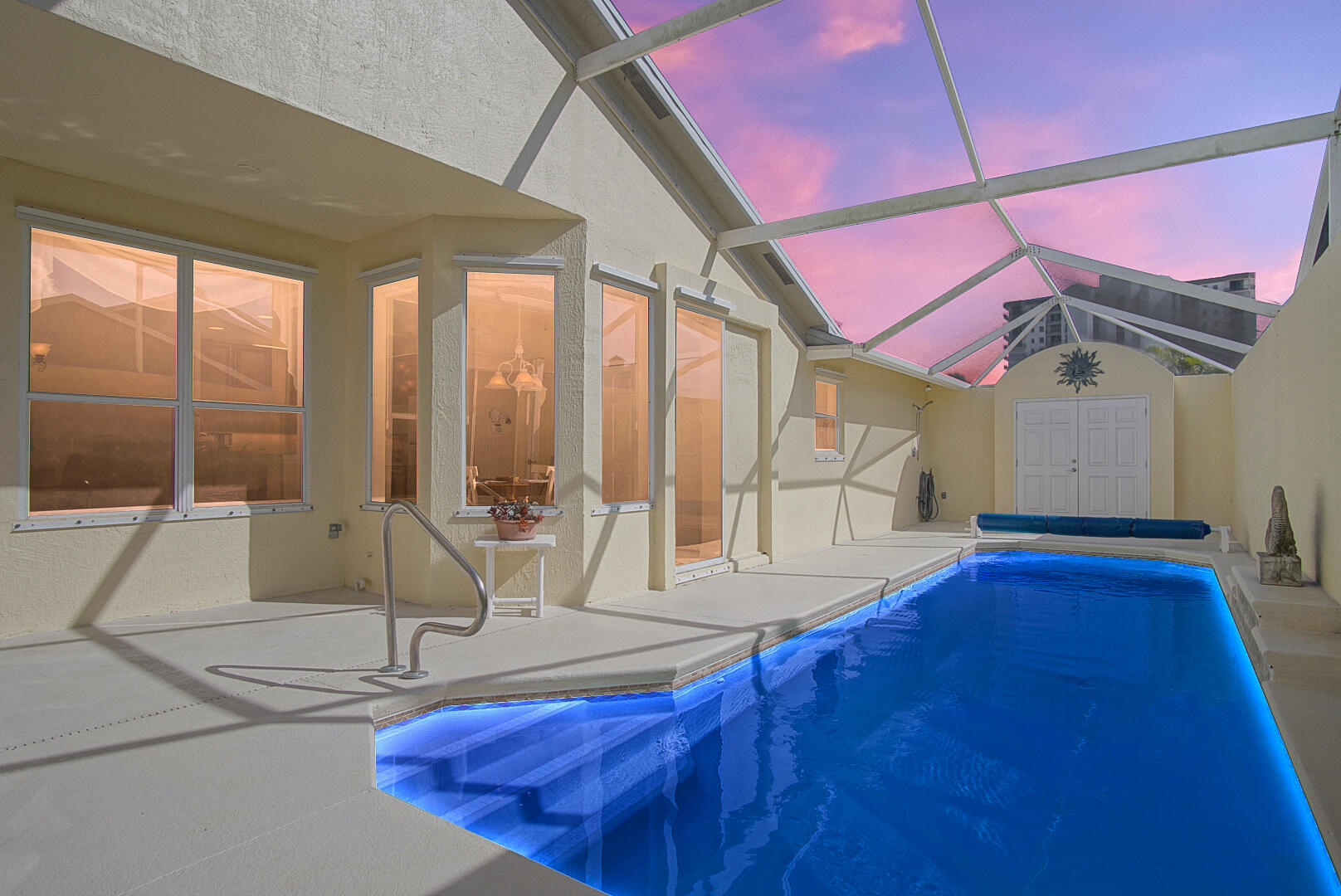 204 River Walk Fort Pierce, FL 34949 - Photo 7 of 30 a view of a livingroom with wooden floor and windows