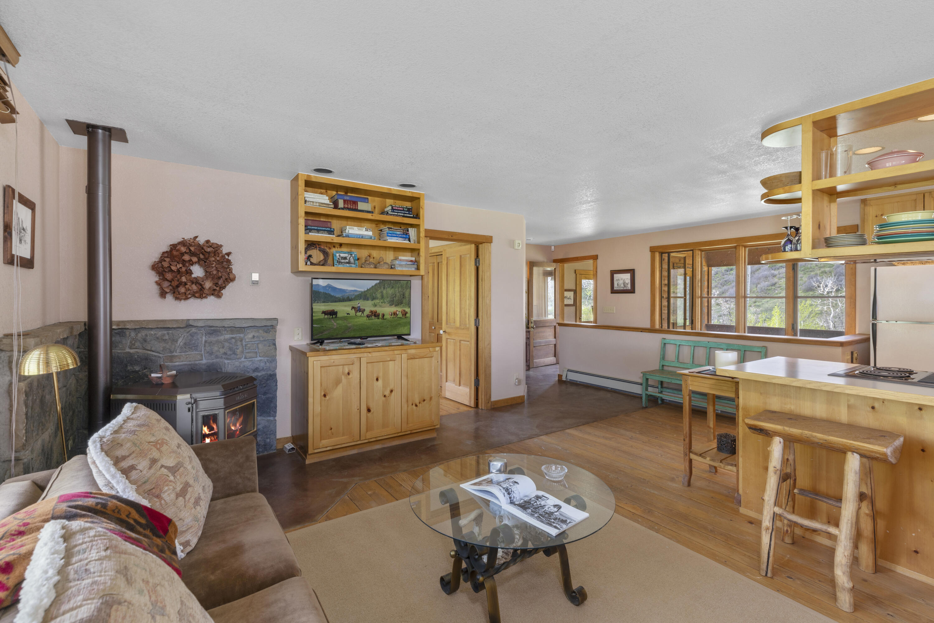 5109 County Rd M44 Placerville, CO 81430 - Photo 31 of 36 Guest House entertaining space