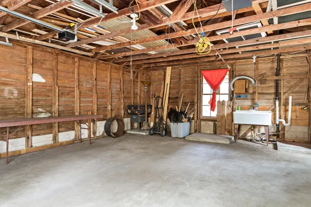 a view of a chairs and table in a room