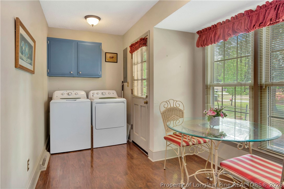 5219 McLeod Road Lumberton, NC 28358 - Photo 29 of 33 a dining room with furniture and a window