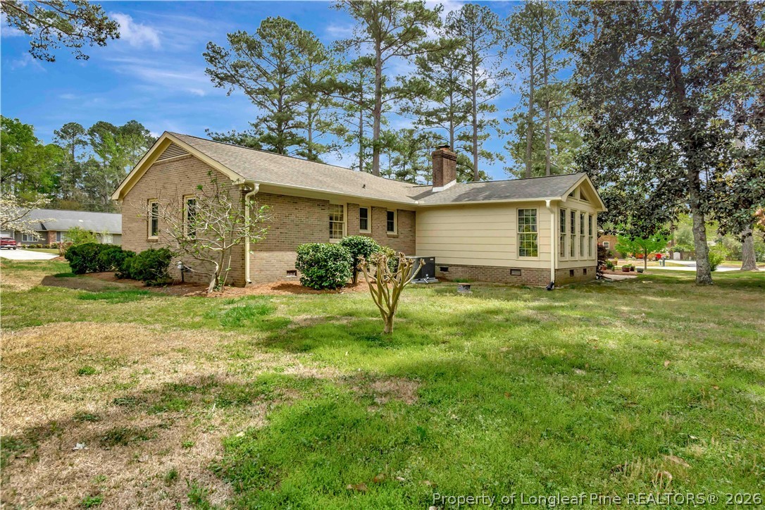 5219 McLeod Road Lumberton, NC 28358 - Photo 31 of 33 a front view of house with yard and green space