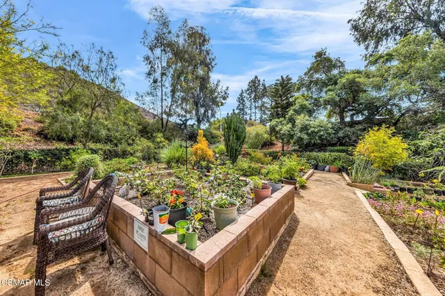 a view of a wooden bridge