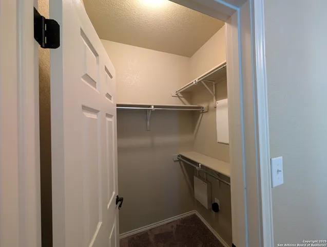 a view of walk in closet