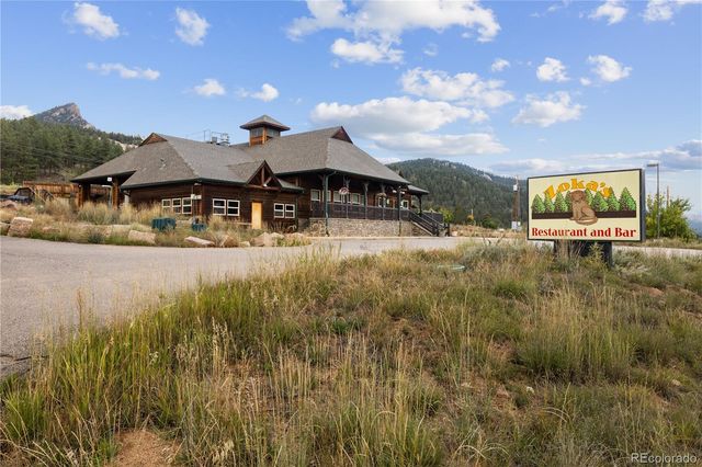 a view of outdoor space and trees