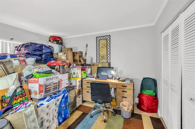 a room with toys and a wooden floor