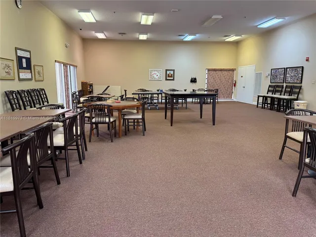 a group of people sitting in a room