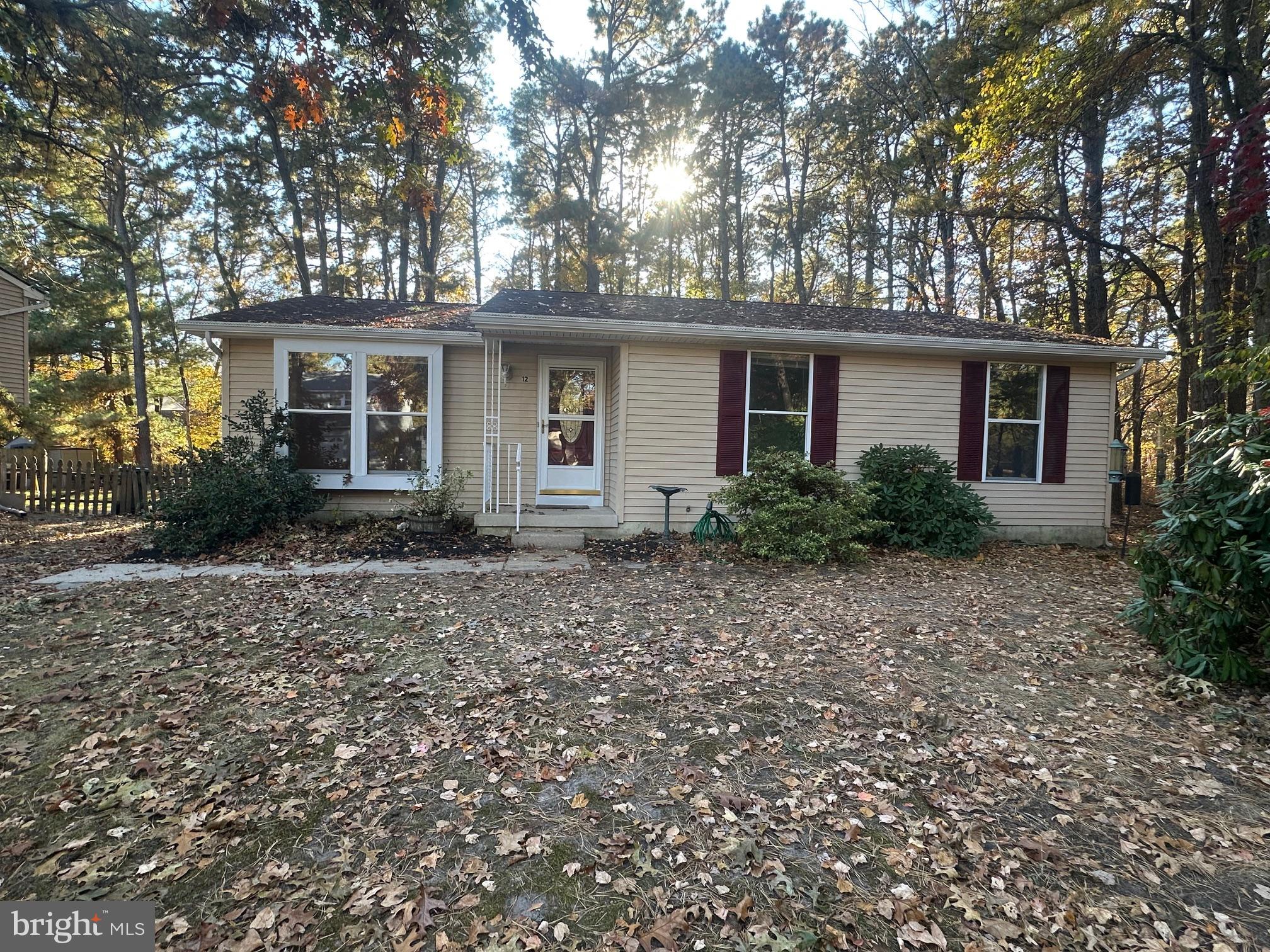 12 Adams Court Marlton, NJ 08053 - Photo 1 of 15 front view of house with a trees