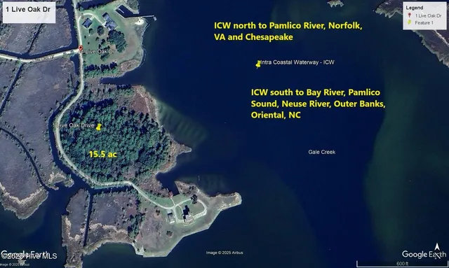 $469,500 | 1 Live Oak Drive, Bayboro, NC 28515