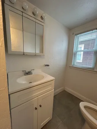 a bathroom with a sink and a toilet