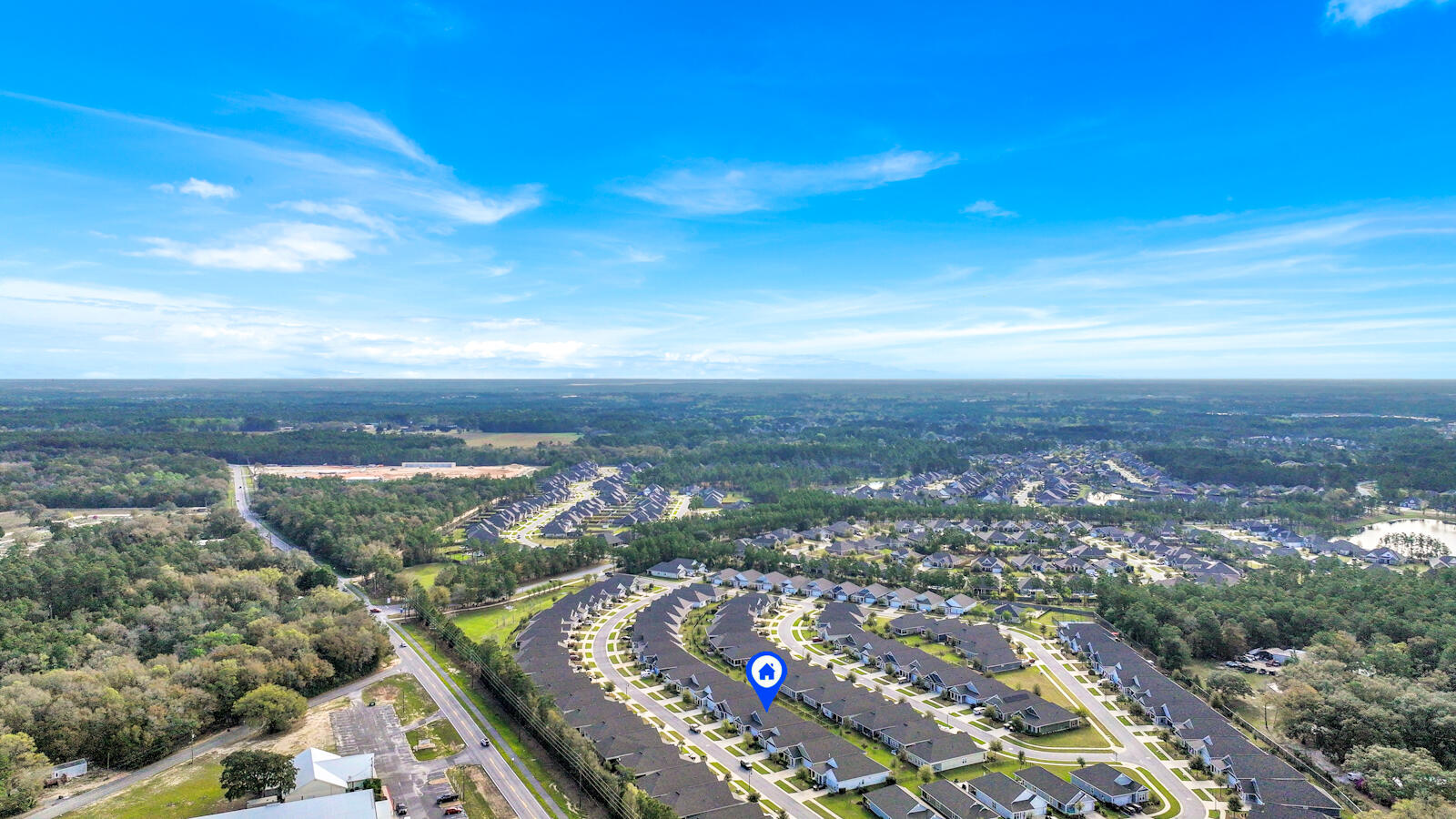 412 Lightning Bug Lane Freeport, FL 32439 - Photo 39 of 52 an aerial view of a city