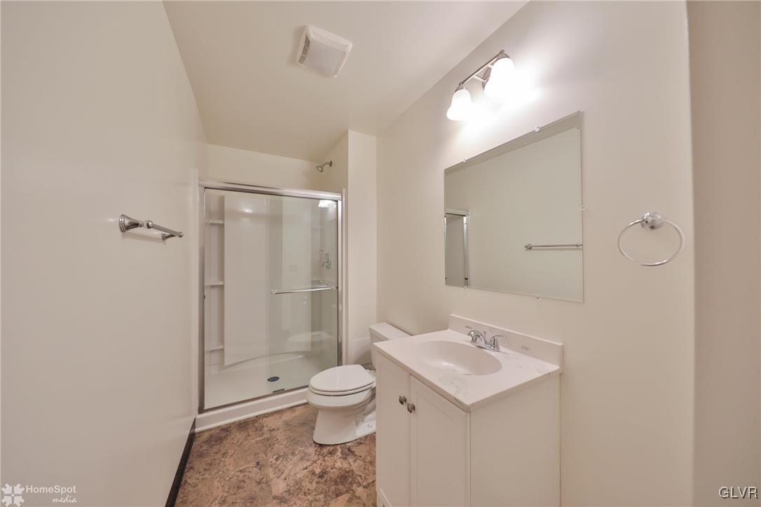108 South Main Street, Unit 3A Alburtis, PA 18011 - Photo 19 of 35 a bathroom with a sink toilet and shower