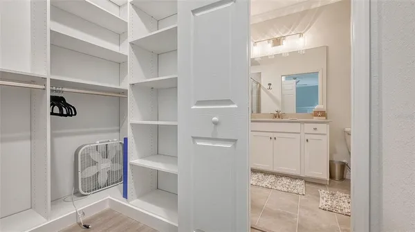 a view of a lake with a mountain in the background