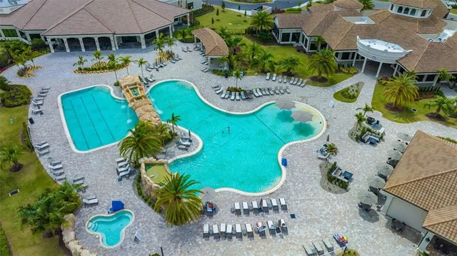 a view of a park with welcome board